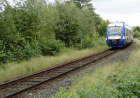 Regionalbahn in Schleswig-Holstein