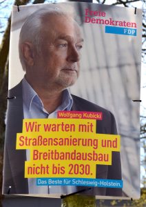 FDP Wahlplakat