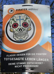 Piraten Wahlplakat 