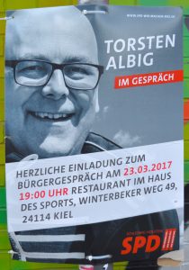 SPD Wahlplakat